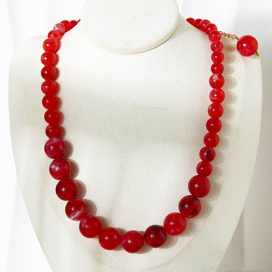 1 Piece Acrylic Beads Necklace Picture4