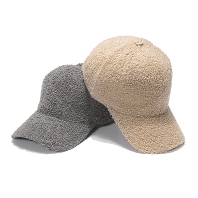 Cappello da donna in peluche semplice e tinta unita, 1 pezzo h5 Immagine2
