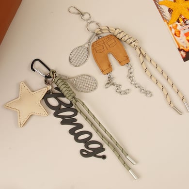 1 Piece Simple Series Casual Star PU Women's Bag Charms h5 Picture5