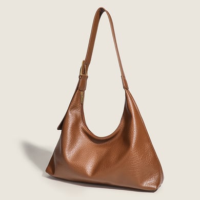 Sac à bandoulière classique en PU de couleur unie pour femme, 1 pièce h5 Image2