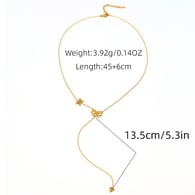 Gold color/One size 