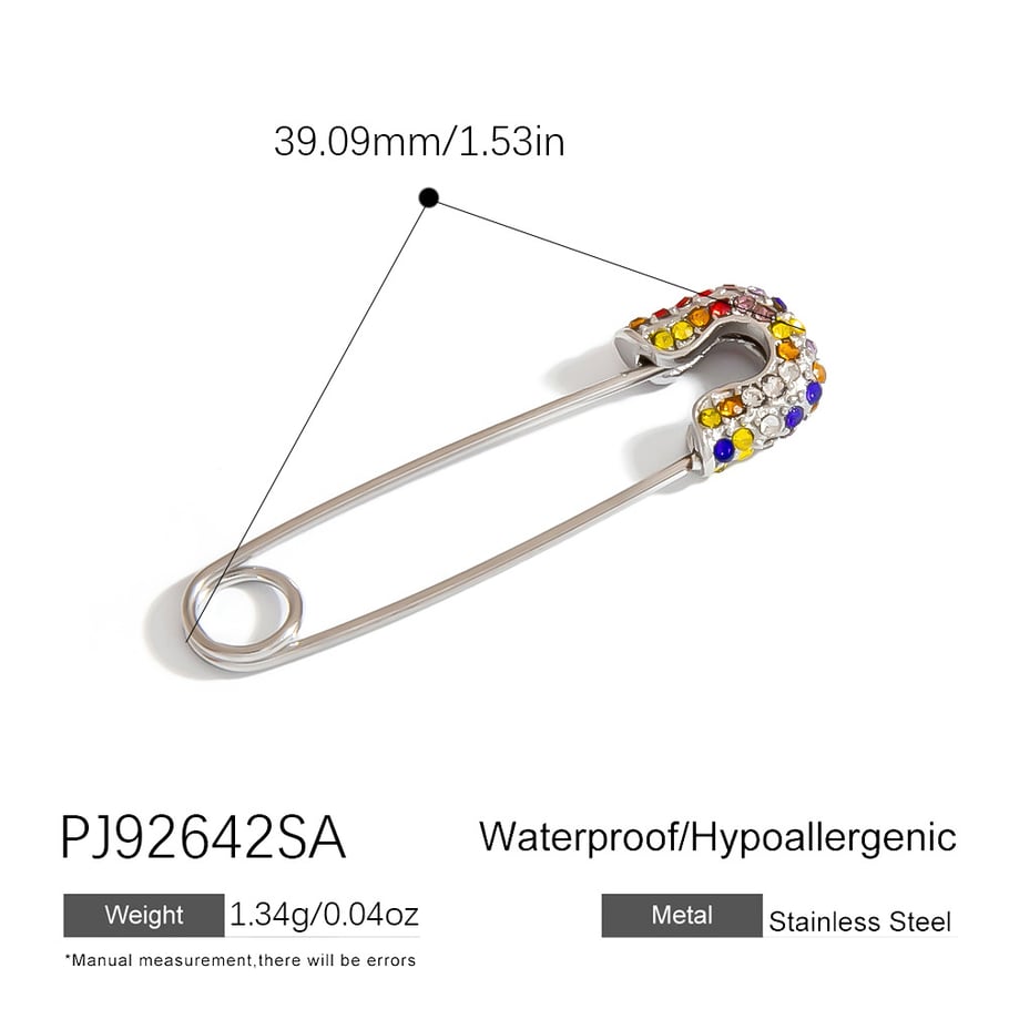 1 Piece Lovely  Casual Irregular Shape Cross DIY Stainless Steel   Women's Pendants Picture2