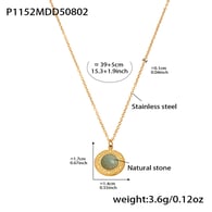 P1152-Gold necklace 39+5cm Picture2