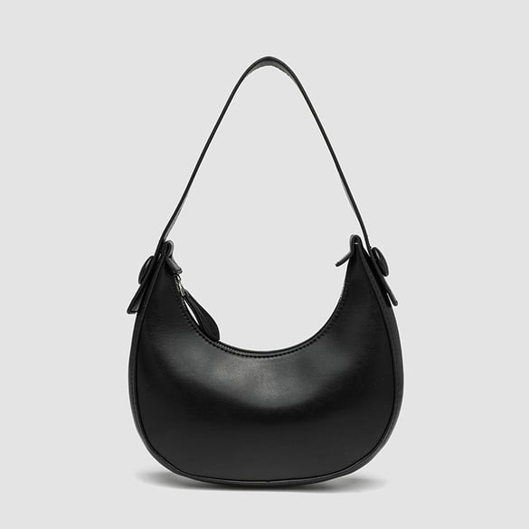 1 Piece Minimalist Crescent PU Women's Shoulder Bags