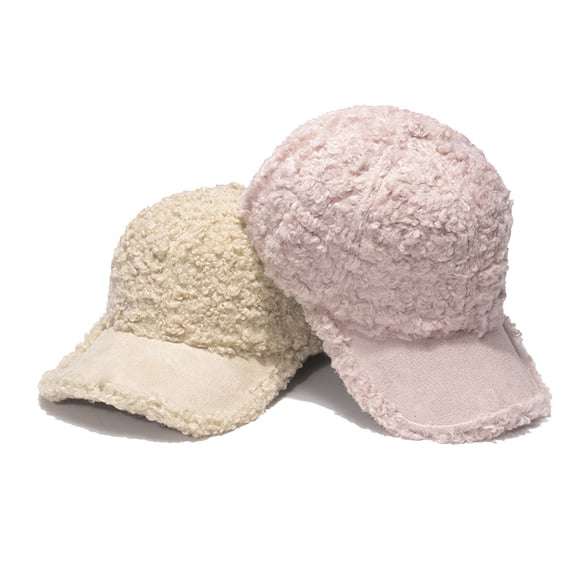 1 Piece Solid Color Plush Women's Hat