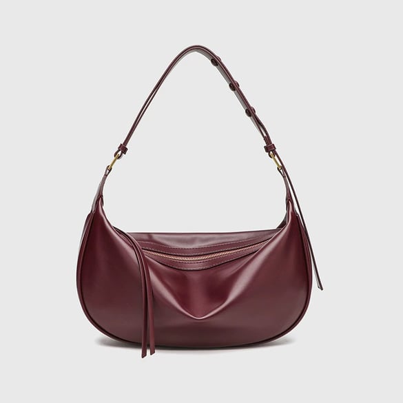 1 Piece Classic Solid Color PU Women's Shoulder Bags 2