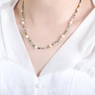 P1594-Collana in oro-40+5cm 