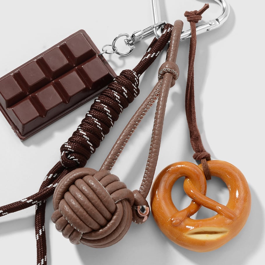 1 Piece Leather Star Chocolate Bag Charm Picture5