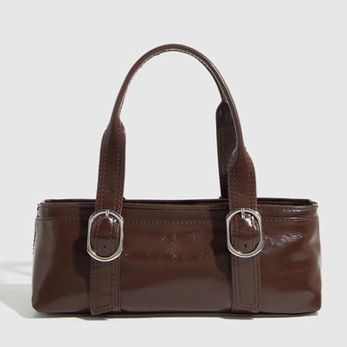 1 Piece Simple Series Casual Solid Color PU Women's Handbags h5 Picture4