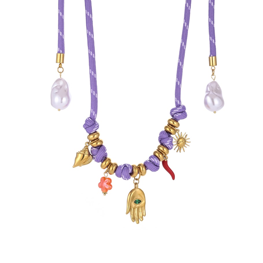 Delicate Hand Stainless Steel Gold Color Women's Jewelry Sets 
