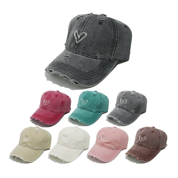1 Piece Heart Cotton Women's Hat 2
