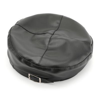 1 Piece Retro Elegant Solid Color PU Beret h5 Picture5