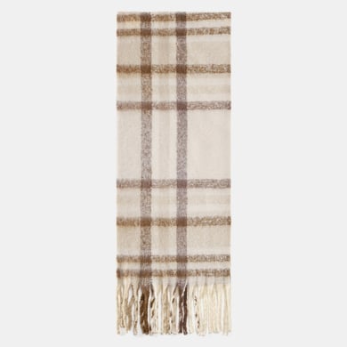 1 Piece Simple Plaid Rayon Women's Winter Scarves h5 Picture2