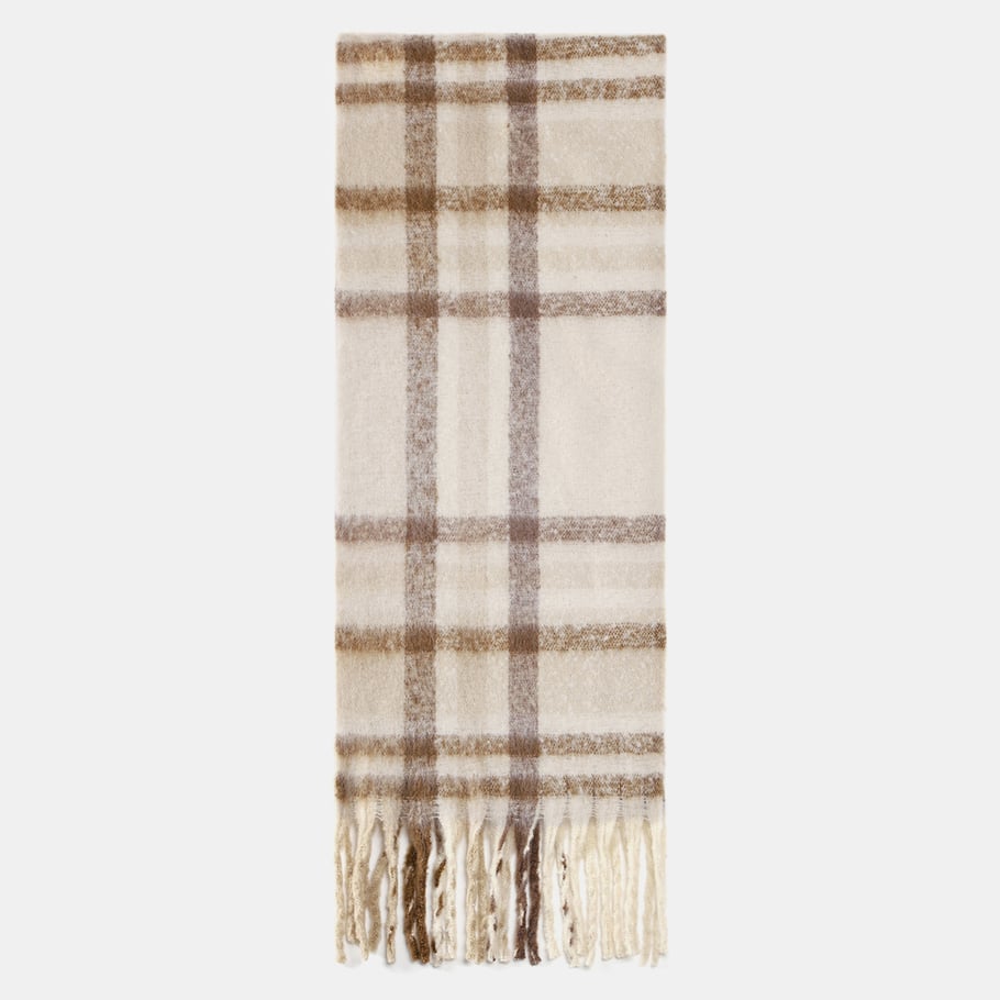 1 Piece Simple Plaid Rayon Women's Winter Scarves Picture2