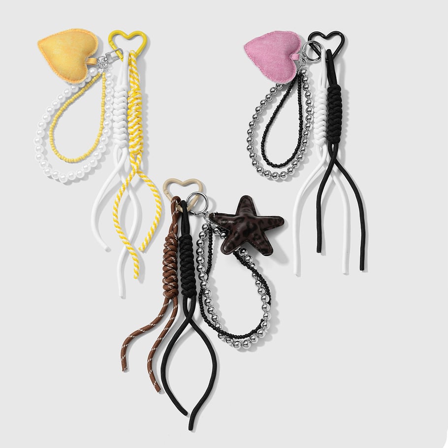 1 pieza de dije para bolso con estampado de leopardo y corazón en colores variados Imagen4