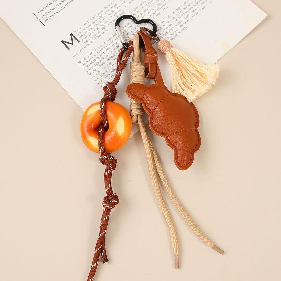 1 Piece Simple Series Cute Food PU Women's Bag Charms Picture5