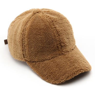 1 Piece Casual Solid Color Plush Baseball Cap h5 Picture4