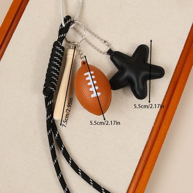 1 Piece Simple Light Luxury Casual Star PU Women's Bag Charms h5 Picture2