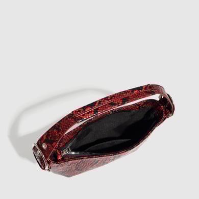 1 pieza de bolso de mano de PU con estampado de leopardo clásico de serie lujosa para mujer h5 Imagen5