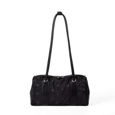 1 pezzo di borsa da donna in nylon casual a pois, serie semplice h5 Immagine2