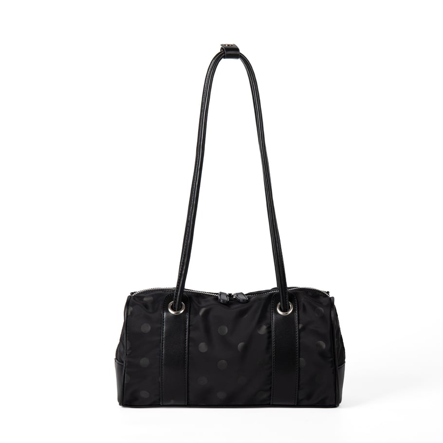 1 pezzo di borsa da donna in nylon casual a pois, serie semplice Immagine2