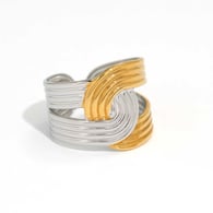 Gold and silver color/One size Immagine2