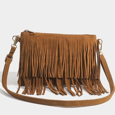 Sac à bandoulière vintage ethnique en polyester pour femme, 1 pièce h5 Image3