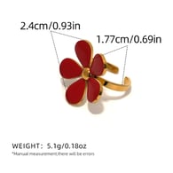 Red/One Size 