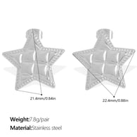 EH432S silver earrings Picture6