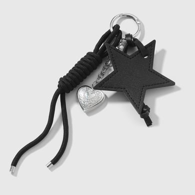 1 Piece Retro Leopard Print Leather Star Bag Charm h5 Picture8
