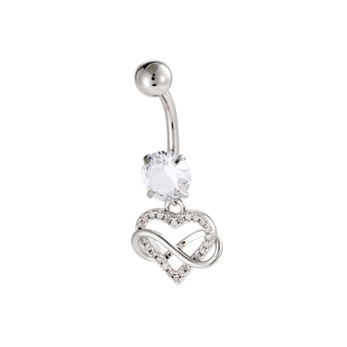 1 Adet Kelebek Bakır Zirkonyum Göbek Piercing h5 