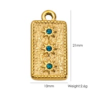 YT7173-BU-Square Blue Diamond Picture3