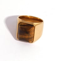 Gold color/One Size/Ring style 7 Picture2