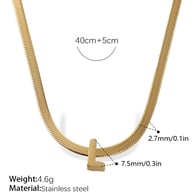 XL459GL gold necklace Picture16