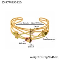 Z497-Gold Bracelet 
