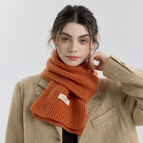 1 Stück Modern Strip Polyester Damen Winterschals 2