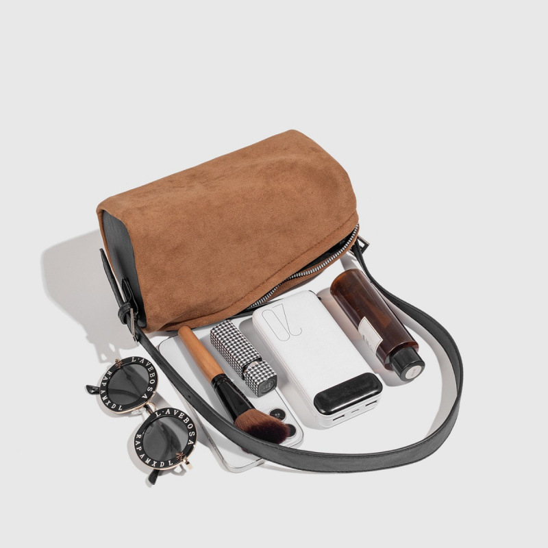 Borsa a tracolla da donna casual tinta unita, serie semplice, 1 pezzo Immagine2