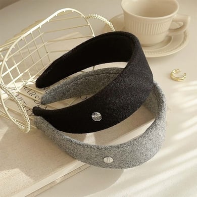 1 Piece Simple  Casual Letter Solid Color Fabric Women's Hair Bands h5 Picture2