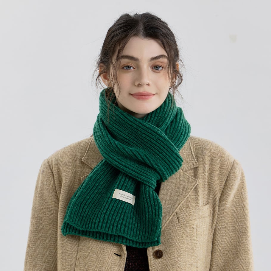 1 écharpe d&#39;hiver moderne en polyester pour femme Image4