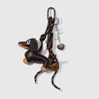 1 brown puppy heart keychain Picture2