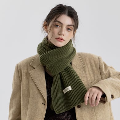 1 écharpe d&#39;hiver moderne en polyester pour femme h5 Image2