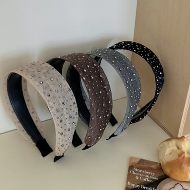 1 Piece Luxurious  Elegant Mixed Color Women's Hair Bands h5 Picture3