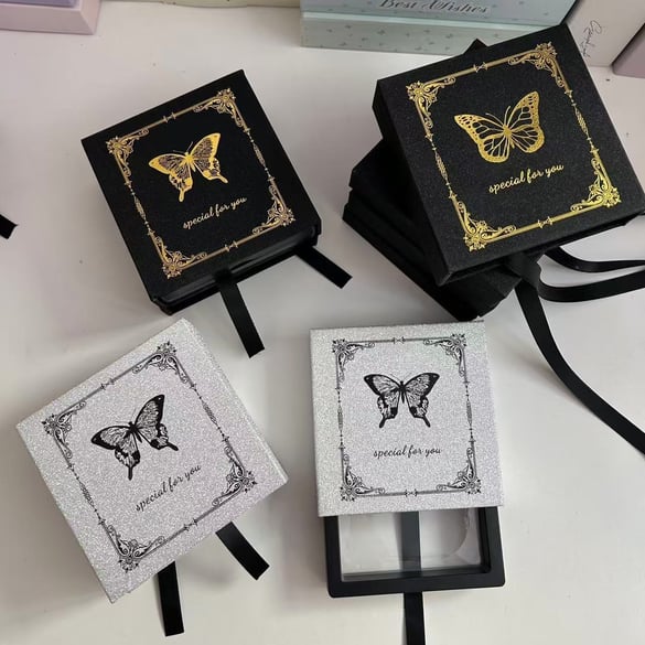 1 Piece Butterfly Paper Jewelry Box 2