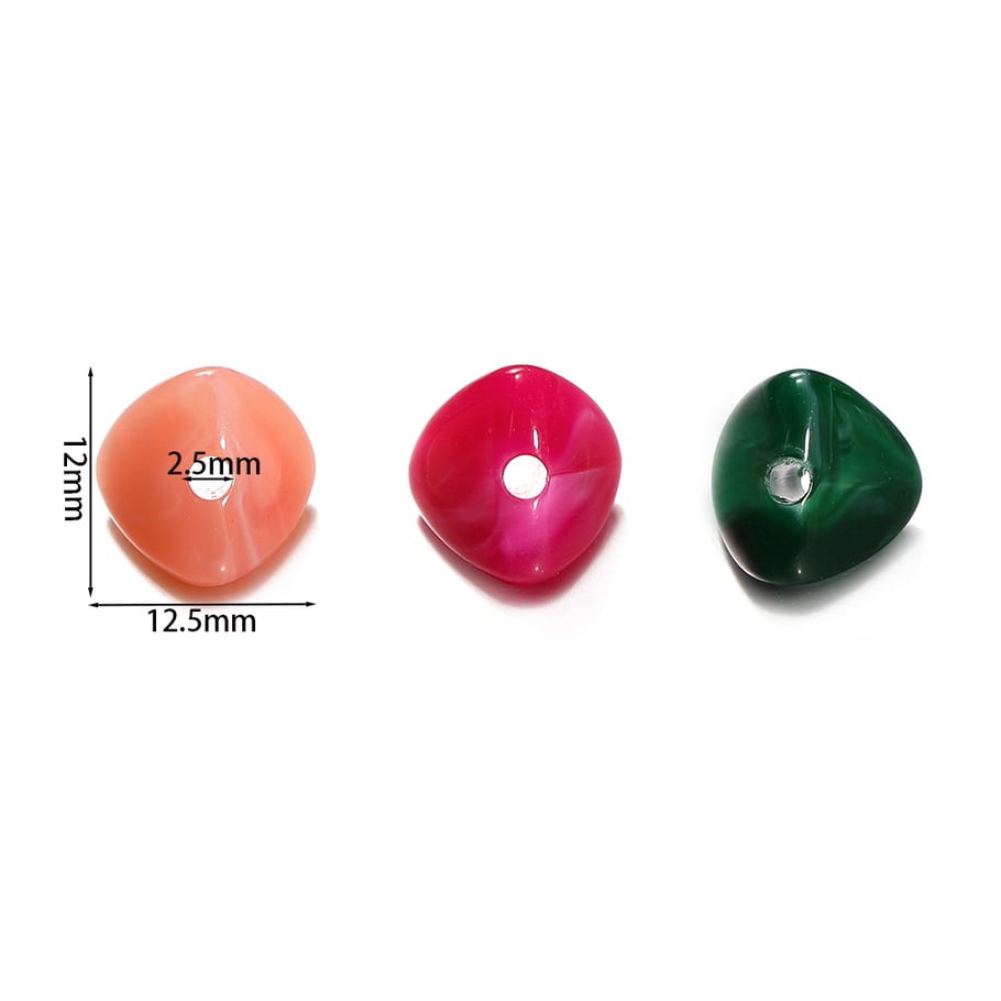 1 Bag of DIY Triangle Acrylic Jewelry Beads h5Picture4
