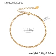 TXP392-Gold Necklace 40+5cm Picture19