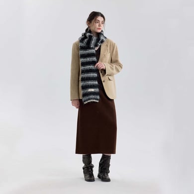 1 écharpe d&#39;hiver charmante en polyester pour femme h5 Image4