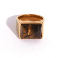 Gold color/One Size/Ring style 9 Picture4