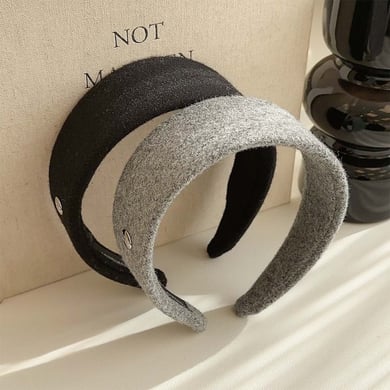 1 Piece Simple  Casual Letter Solid Color Fabric Women's Hair Bands h5 Picture3