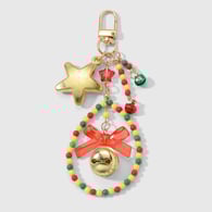 1 golden bell star keychain Picture2