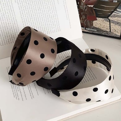 1 Piece Romantic  Elegant Polka Dots  Women's Hair Bands h5 Picture2